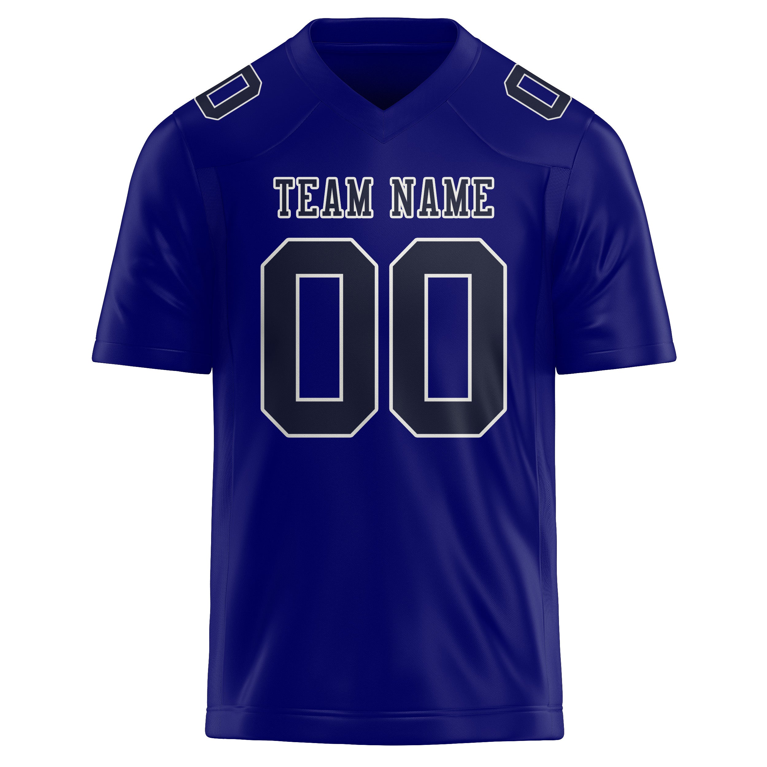 Maglia da rugby professionale personalizzata blu cielo acciaio blu