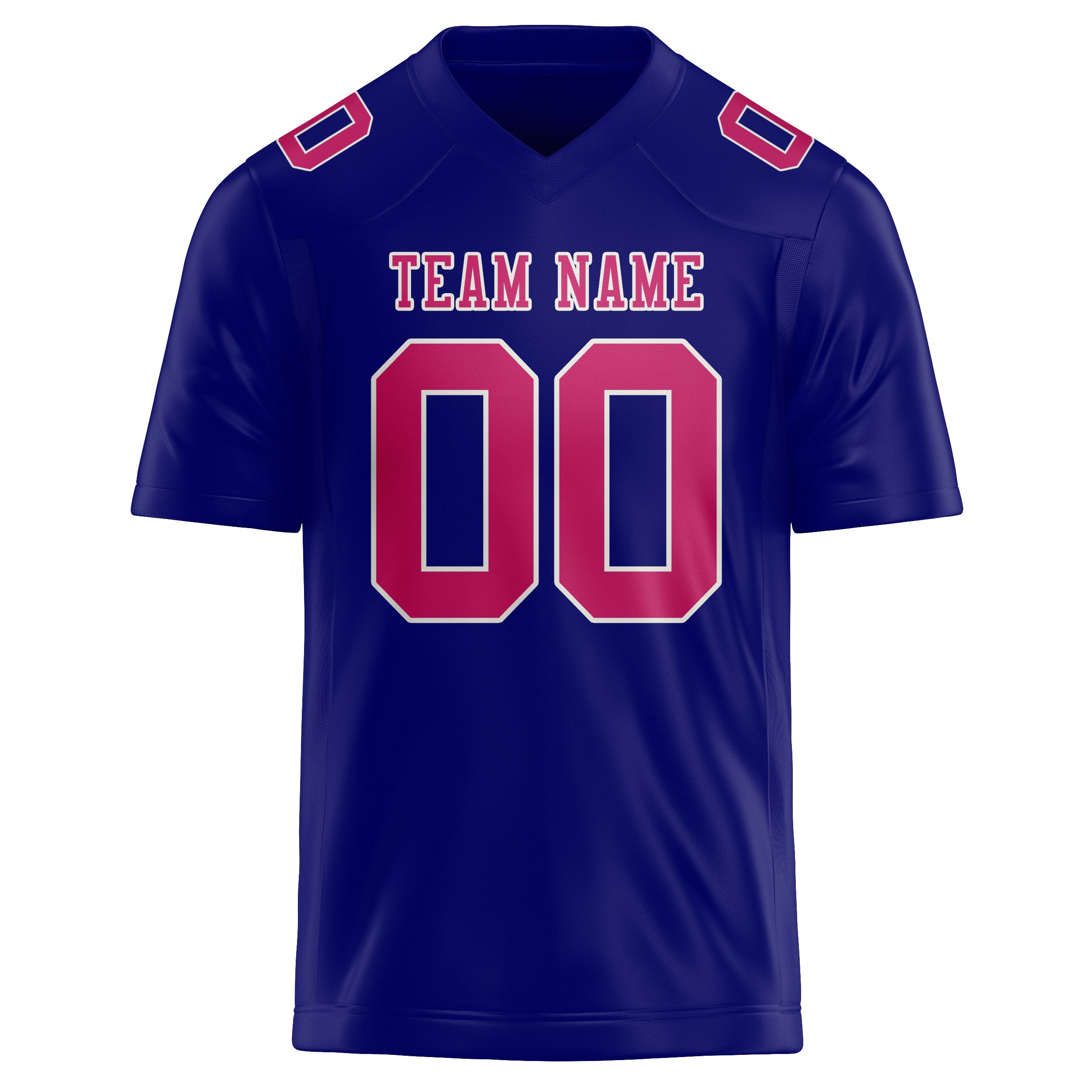 Maglia da rugby professionale personalizzata blu cielo rosa rossa