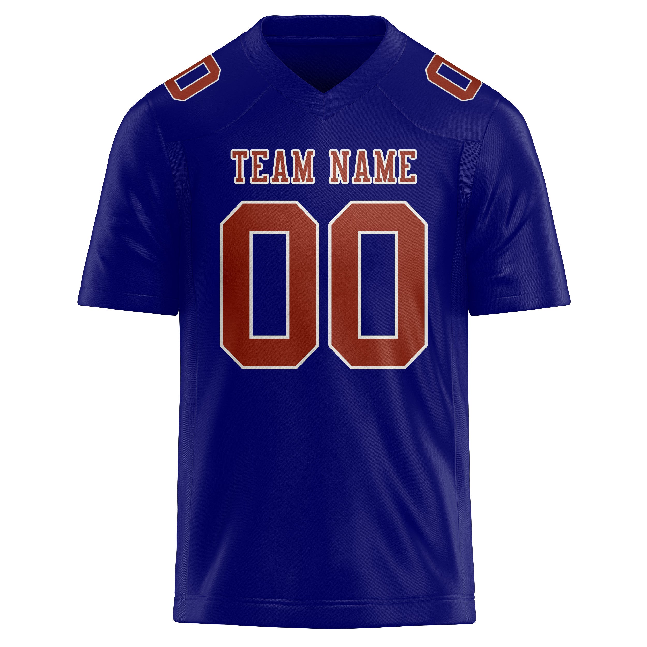 Maglia da rugby professionale personalizzata blu cielo corallo rosso