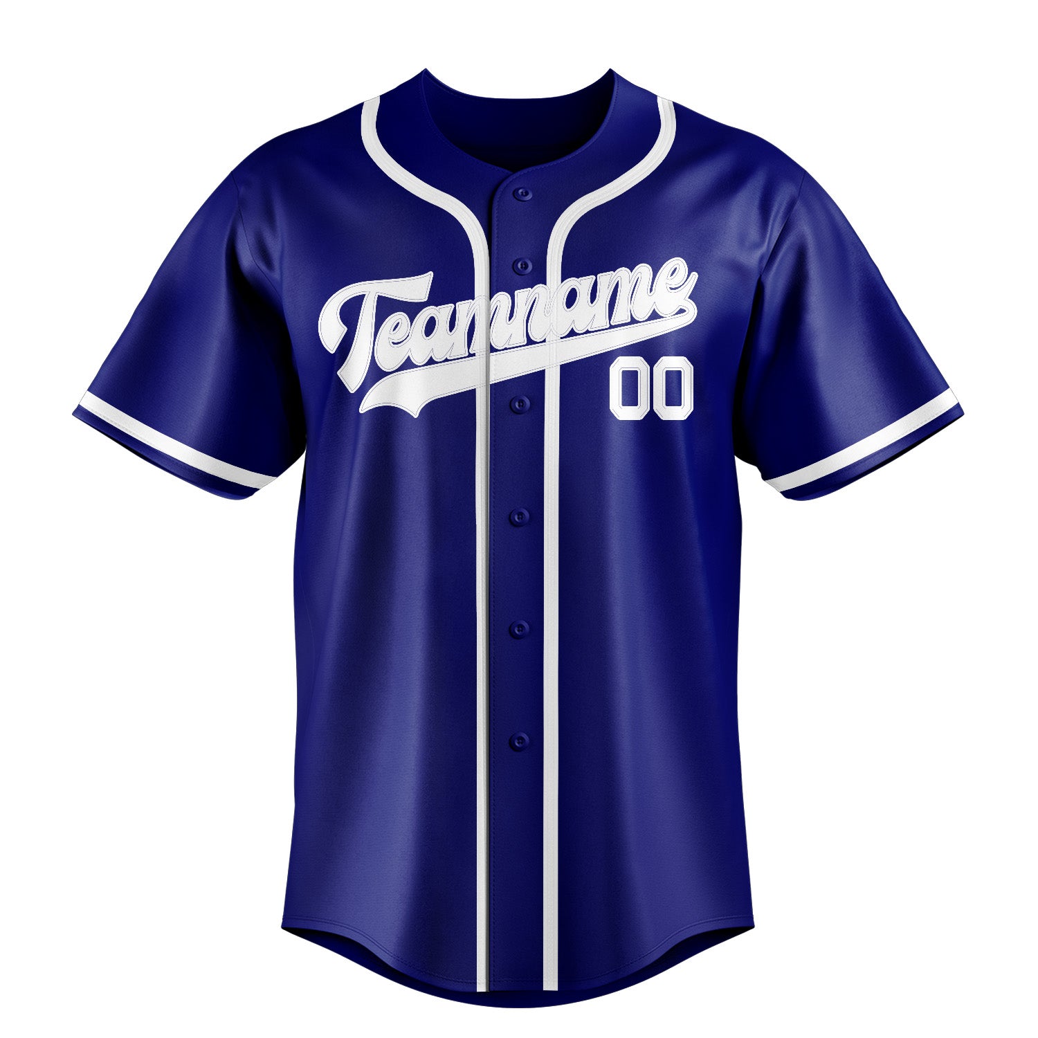 Benutzerdefiniertes Professionelles Himmelblau Weiß Baseballtrikot