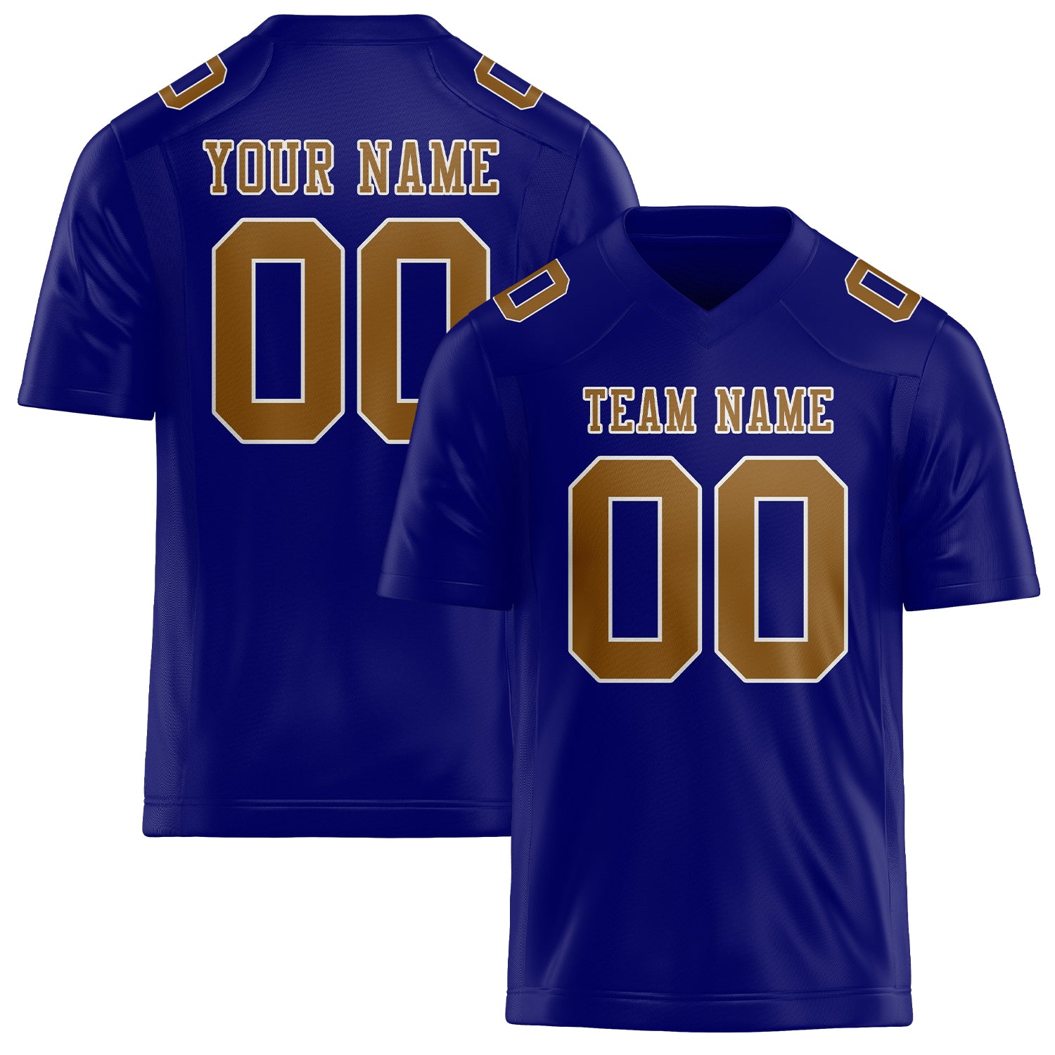Maglia da rugby personalizzata blu cielo e cachi professionale