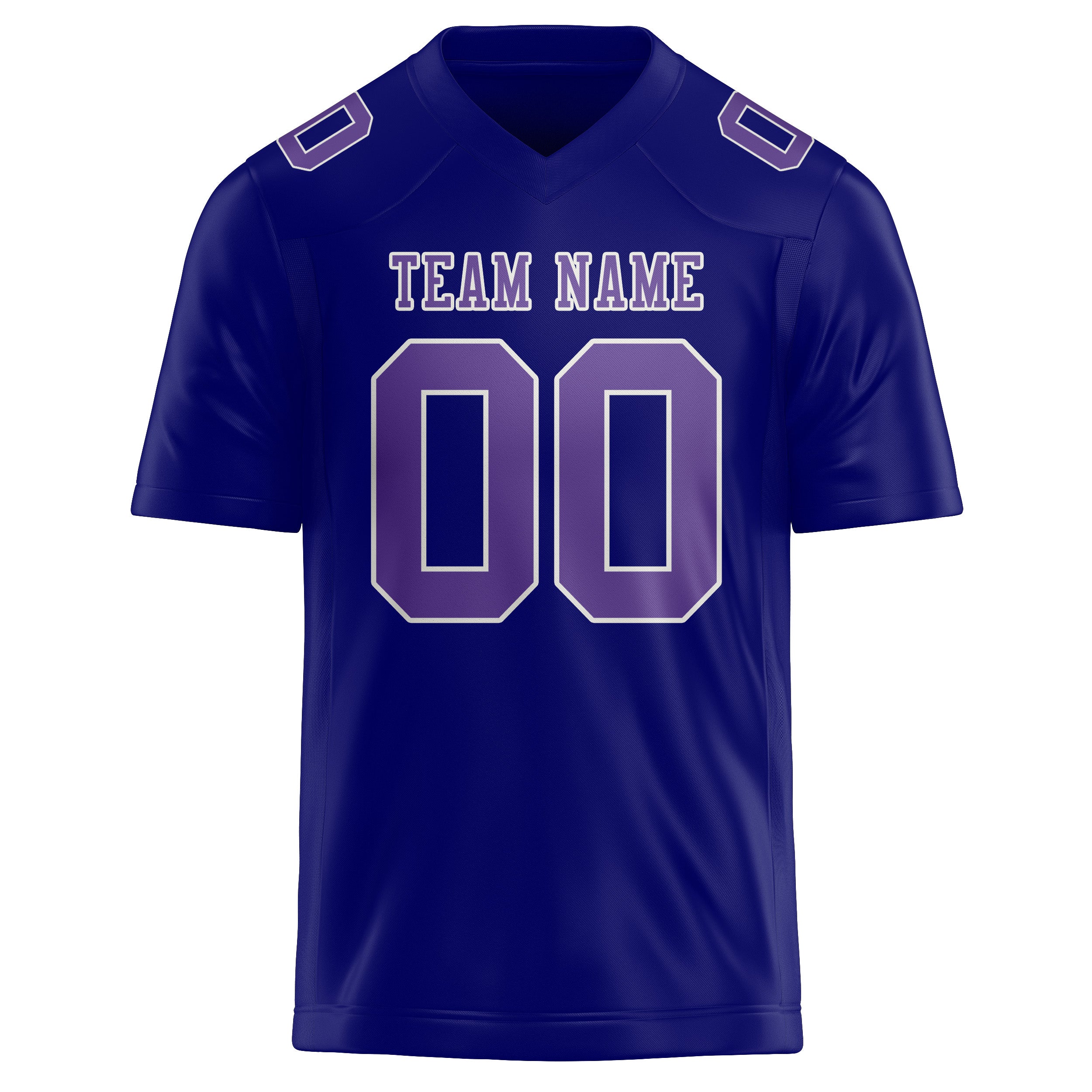 Maglia da rugby personalizzata professionale blu cielo lavanda