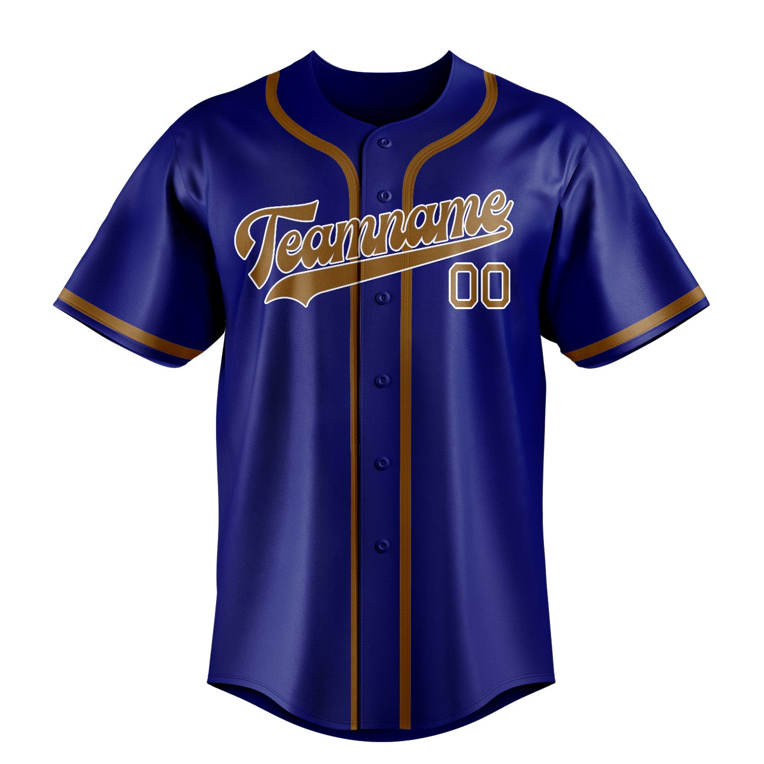 Benutzerdefiniertes Professionelles Himmelblau Khaki Baseballtrikot