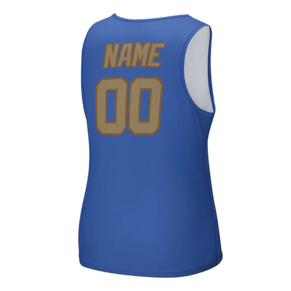 Maßgeschneidertes Himmelblau Hellkhaki Herren Tanktop