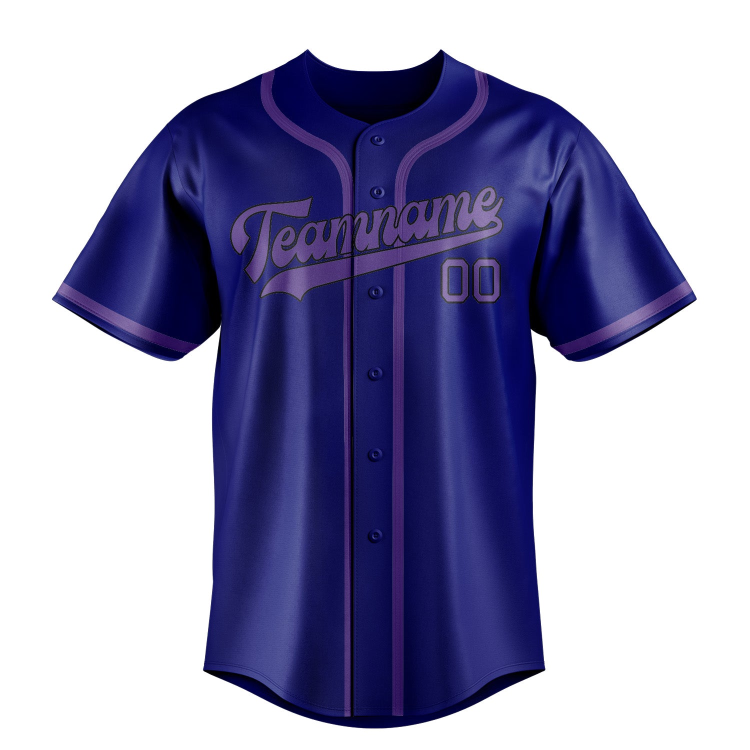 Benutzerdefiniertes Professionelles Himmelblau Lavendel Baseballtrikot