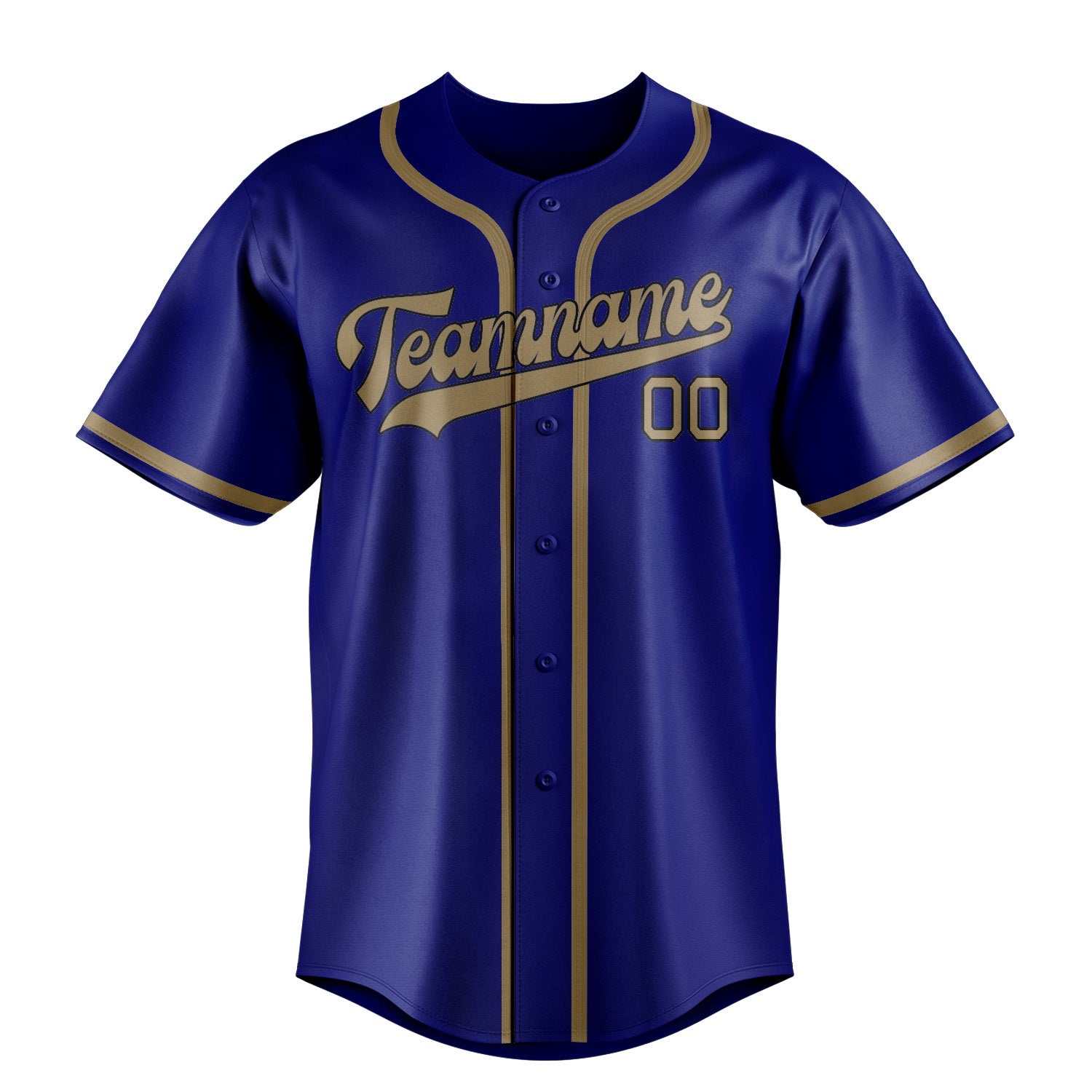 Benutzerdefiniertes Professionelles Himmelblau Hellkhaki Baseballtrikot