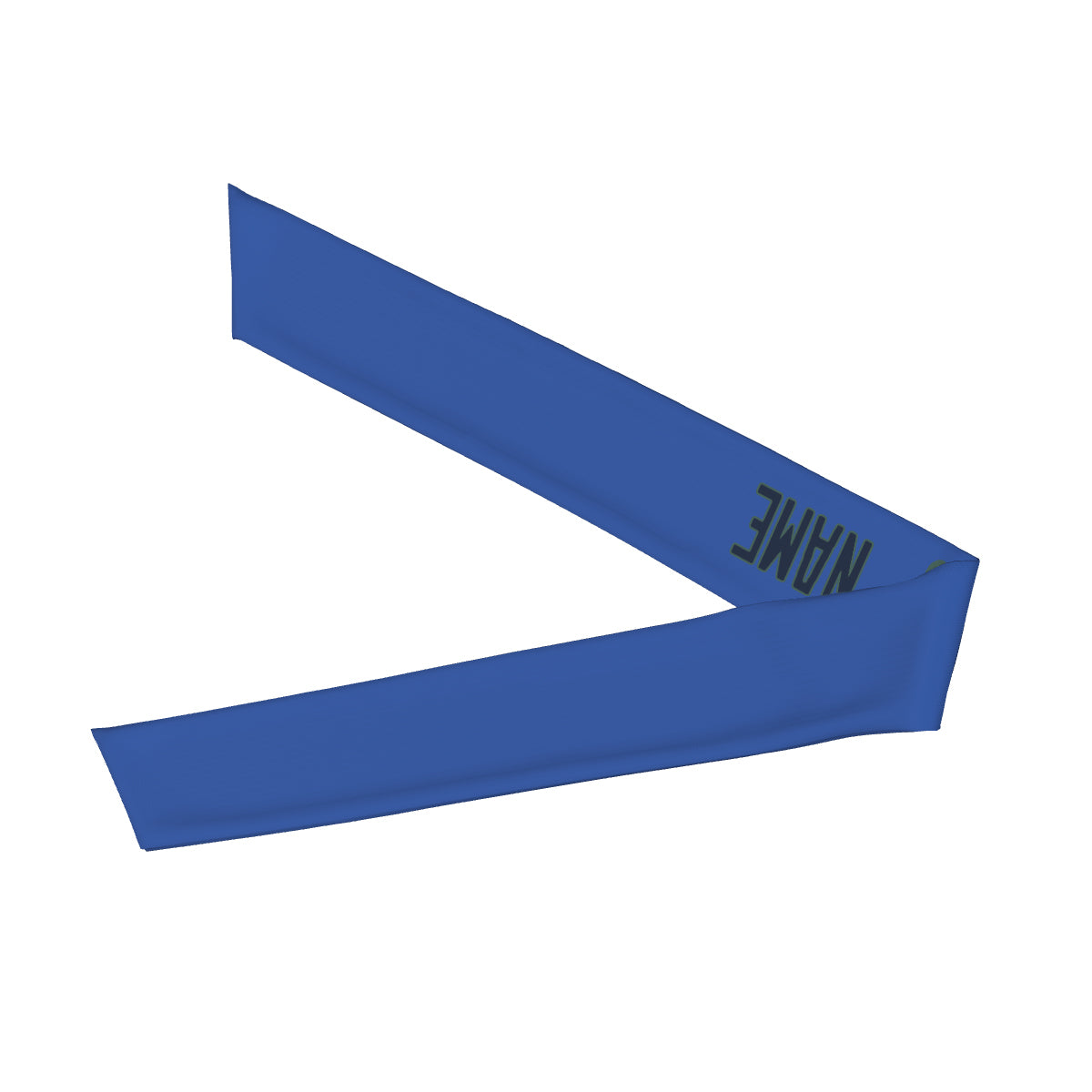 Maßgeschneidertes Himmelblau Marineblau Stirnband