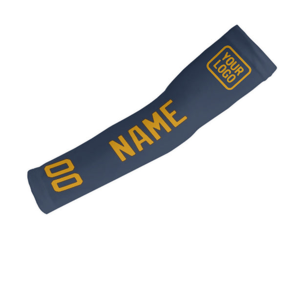 Maßgeschneidertes Marineblau Gelb Armschutz