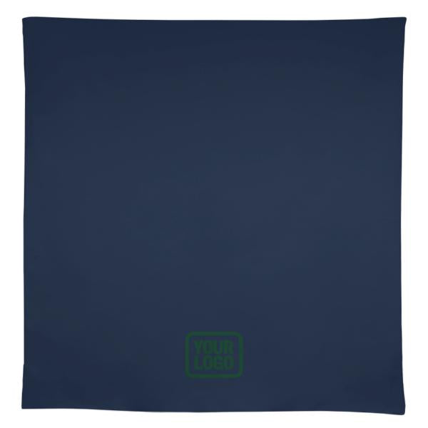 Tovaglia quadrata su misura blu navy verde oliva scuro