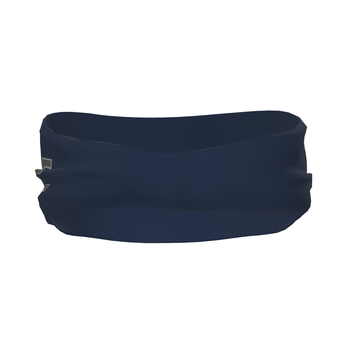 Maßgeschneidertes Marineblau Dunkelgrau Sport Stirnband