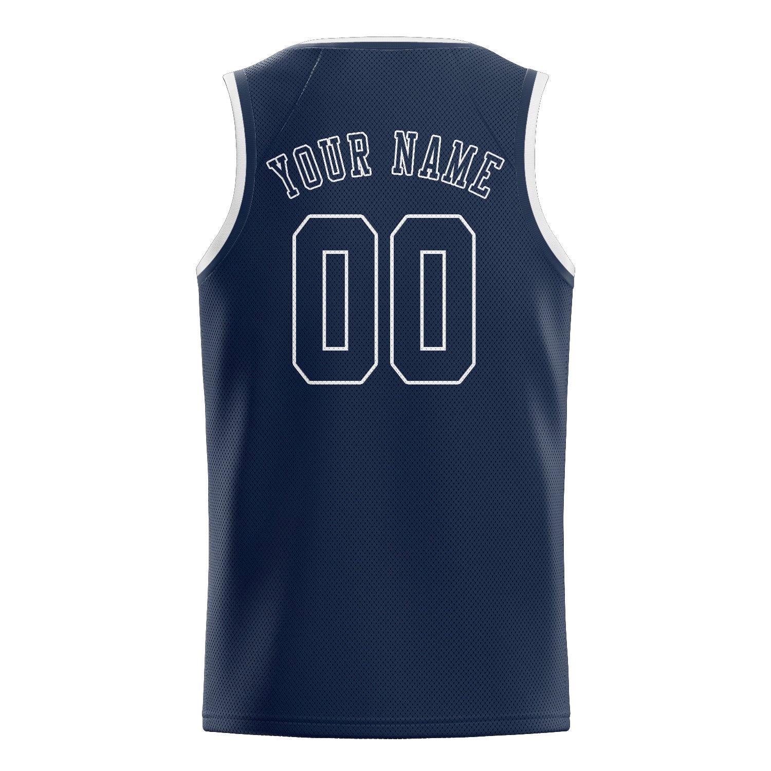 Benutzerdefiniertes Professionelles Marineblau Marineblau Basketballtrikot