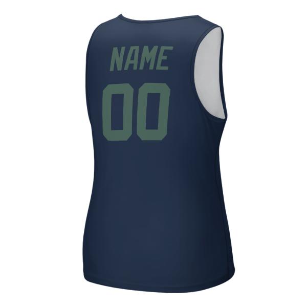 Maßgeschneidertes Marineblau Blaugrün Herren Tanktop