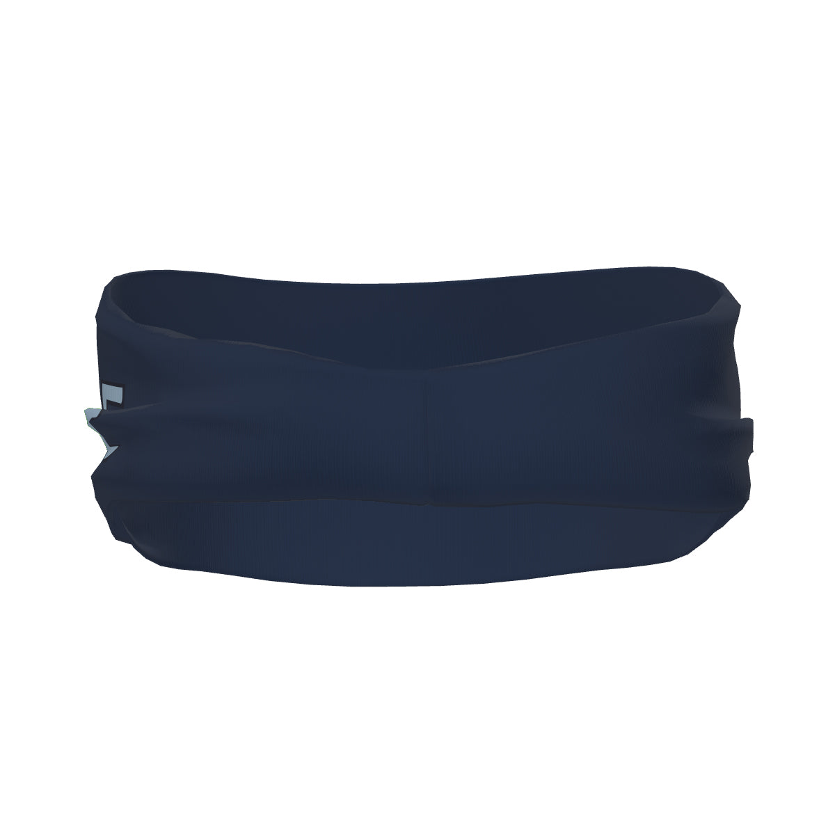 Maßgeschneidertes Marineblau Hellblau Sport Stirnband