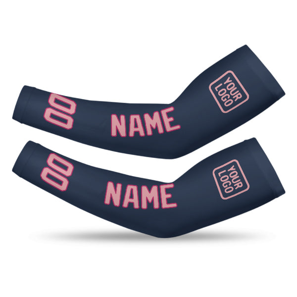 Maßgeschneidertes Marineblau Rosa Armschutz