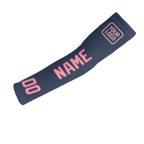 Maßgeschneidertes Marineblau Rosa Armschutz
