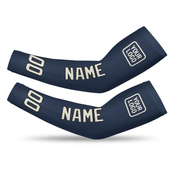 Maßgeschneidertes Marineblau Beige Armschutz