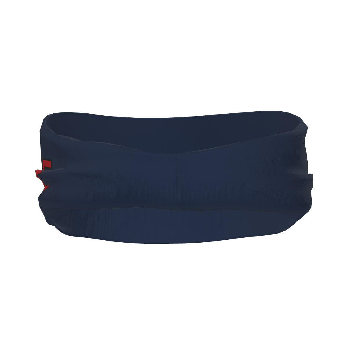 Maßgeschneidertes Marineblau Rot Sport Stirnband