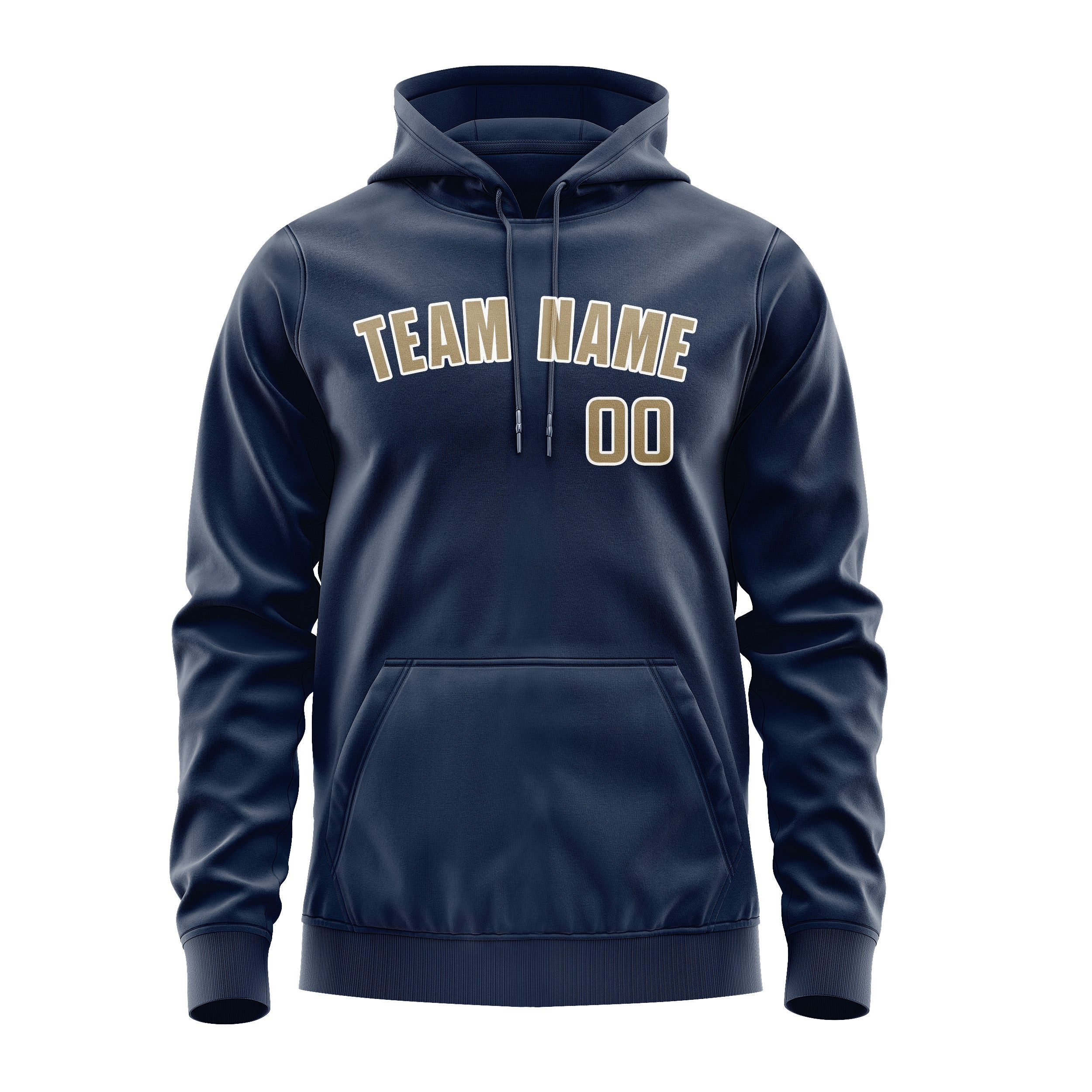 Krejčí -vyrobená námořnictva Blau Hellkhaki Hoodie