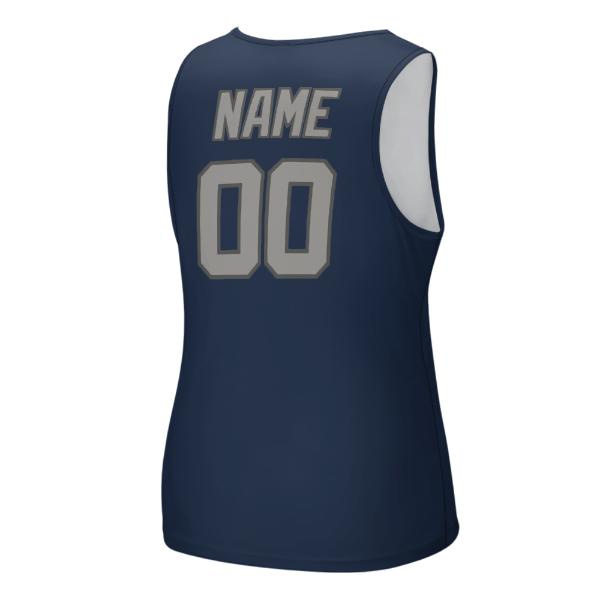Maßgeschneidertes Marineblau Grau Herren Tanktop
