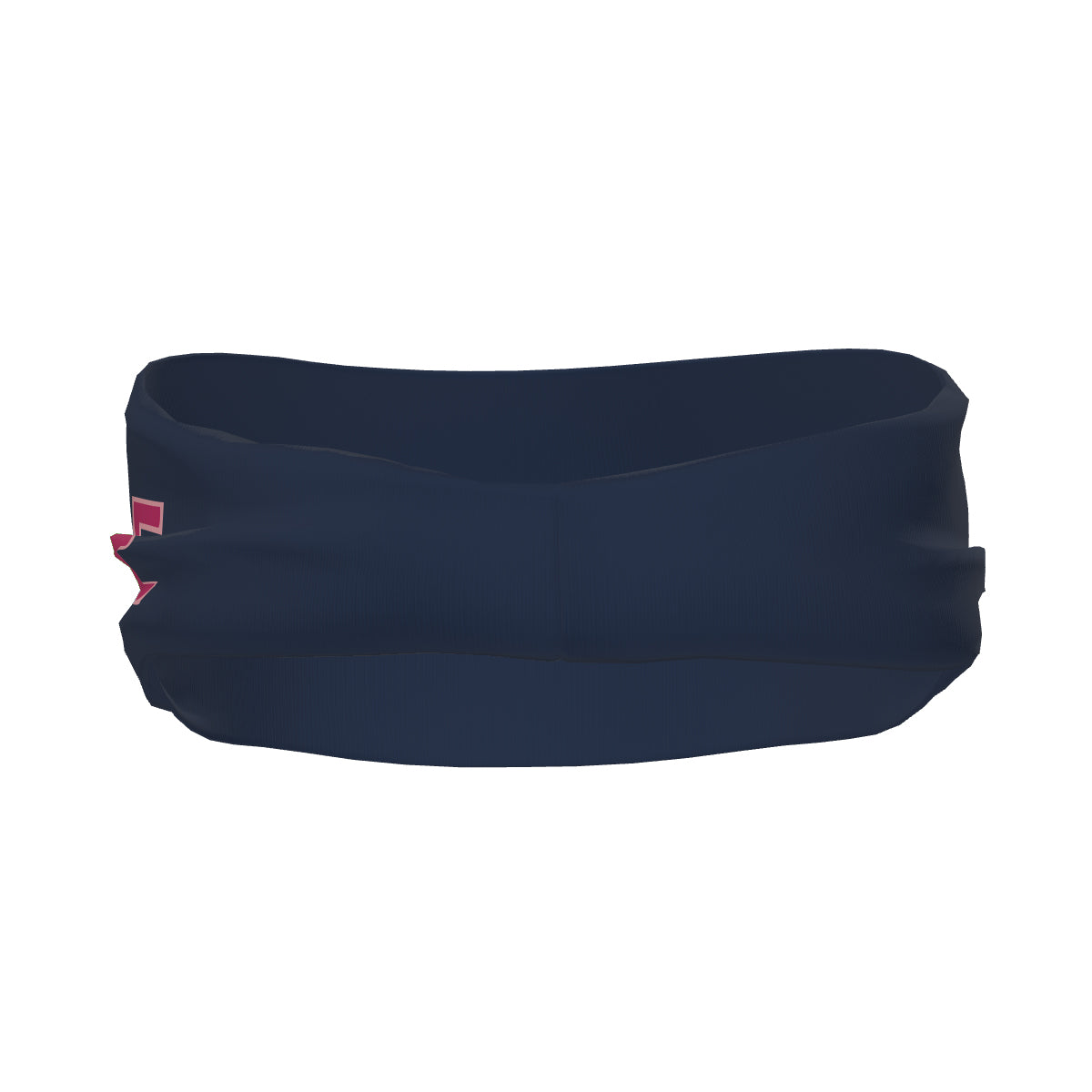 Maßgeschneidertes Marineblau Rosarot Sport Stirnband