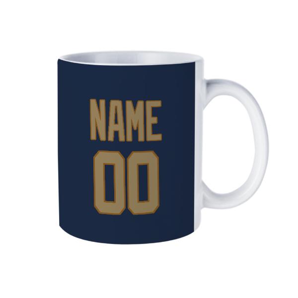 Tazza personalizzata blu navy chiaro kaki