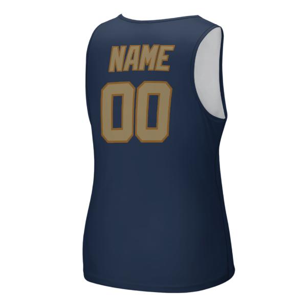 Maßgeschneidertes Marineblau Hellkhaki Herren Tanktop
