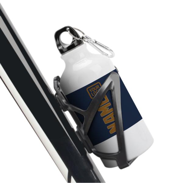 Maßgeschneidertes Marineblau Khaki Sportflasche