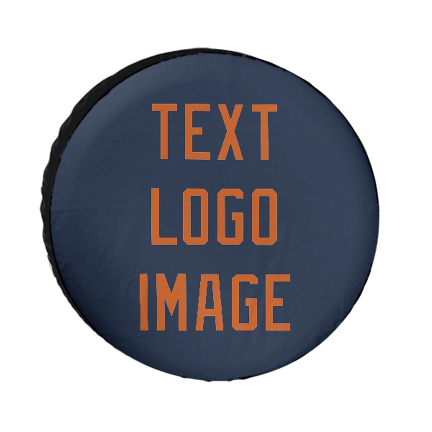 Maßgeschneidertes Marineblau Orange LKW Reifen