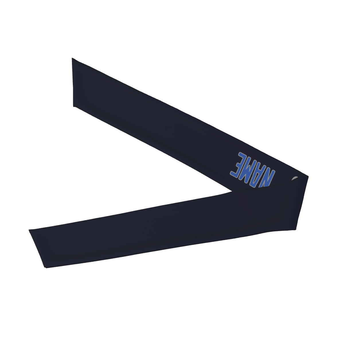 Maßgeschneidertes Stahlblau Himmelblau Stirnband