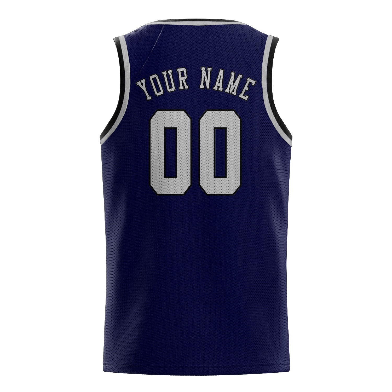 Benutzerdefiniertes Professionelles Stahlblau Grau Basketballtrikot