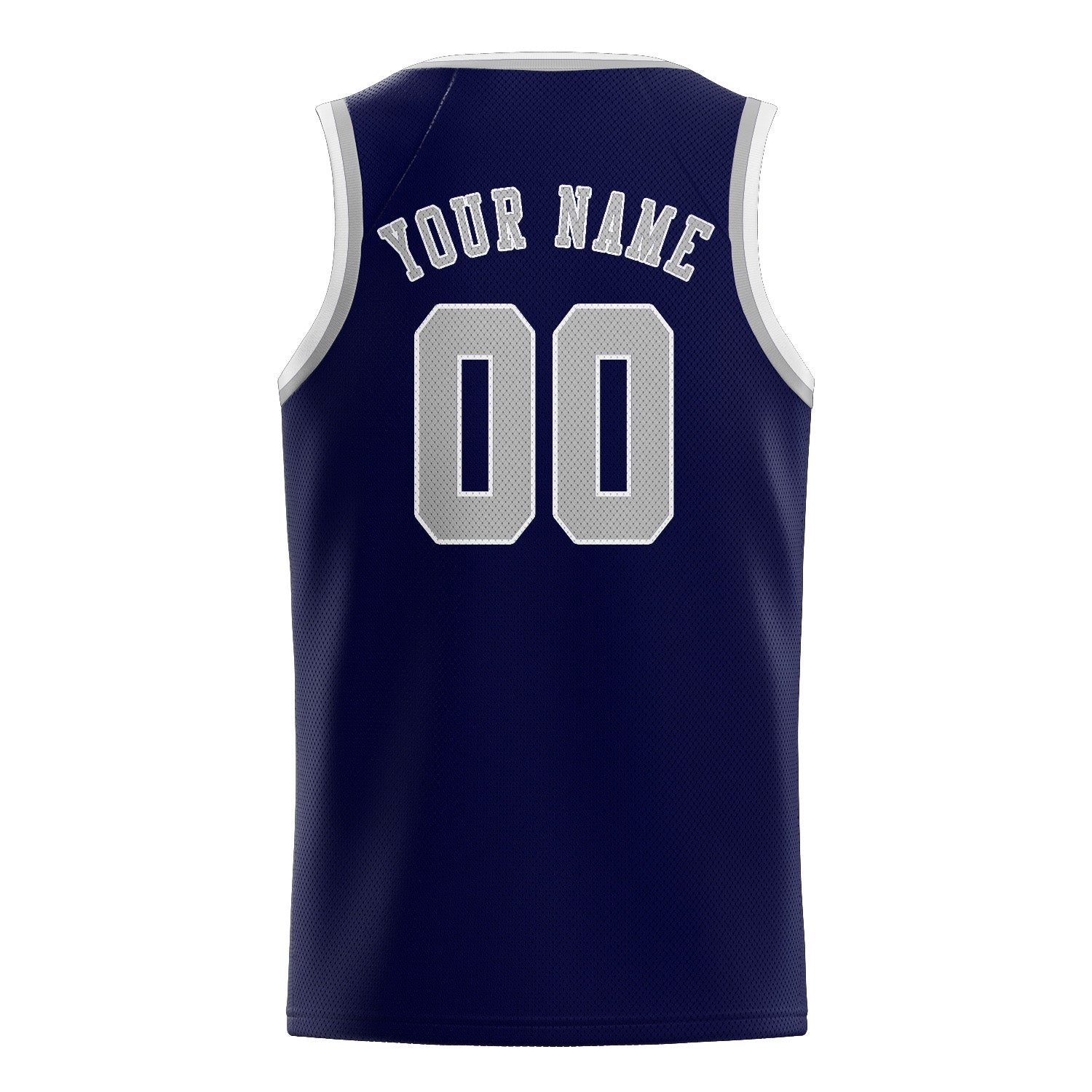Benutzerdefiniertes Professionelles Stahlblau Grau Basketballtrikot