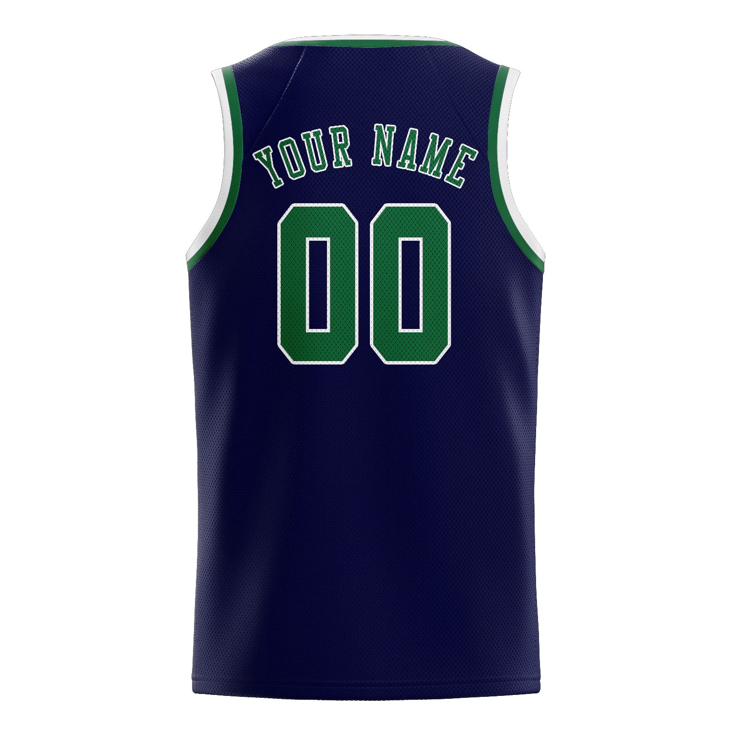 Benutzerdefiniertes Professionelles Stahlblau Moosgrün Basketballtrikot