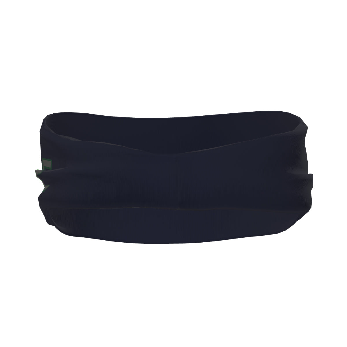 Maßgeschneidertes Stahlblau Dunkelgrau Sport Stirnband