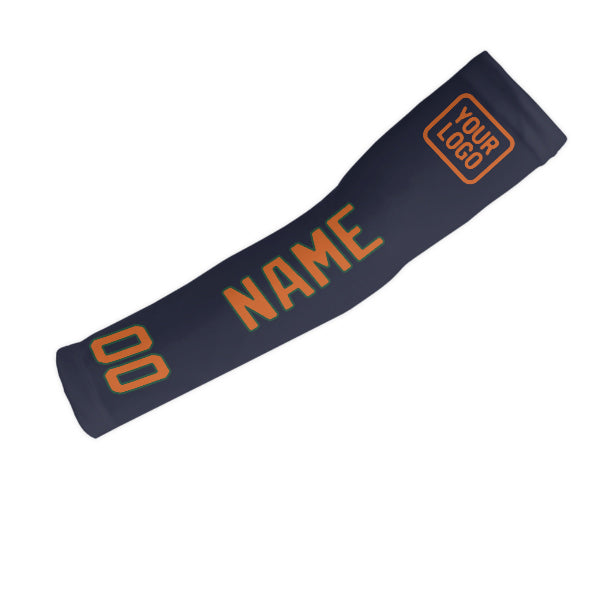 Maßgeschneidertes Stahlblau Orange Armschutz