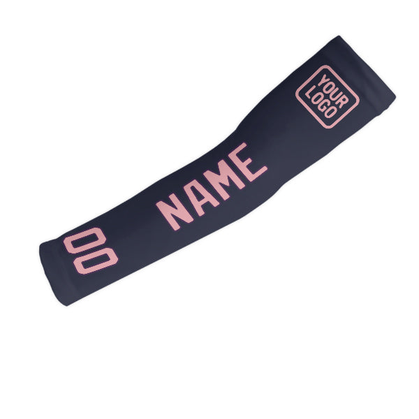 Maßgeschneidertes Stahlblau Rosa Armschutz