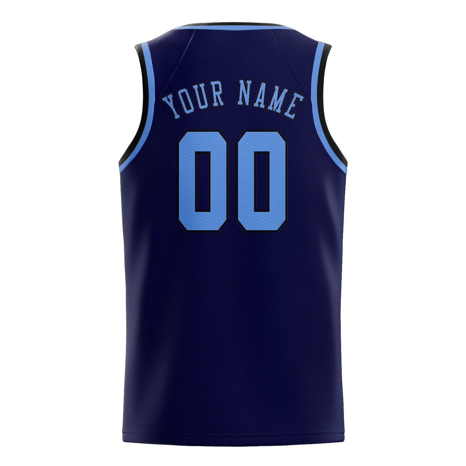 Benutzerdefiniertes Professionelles Stahlblau Hellblau Basketballtrikot