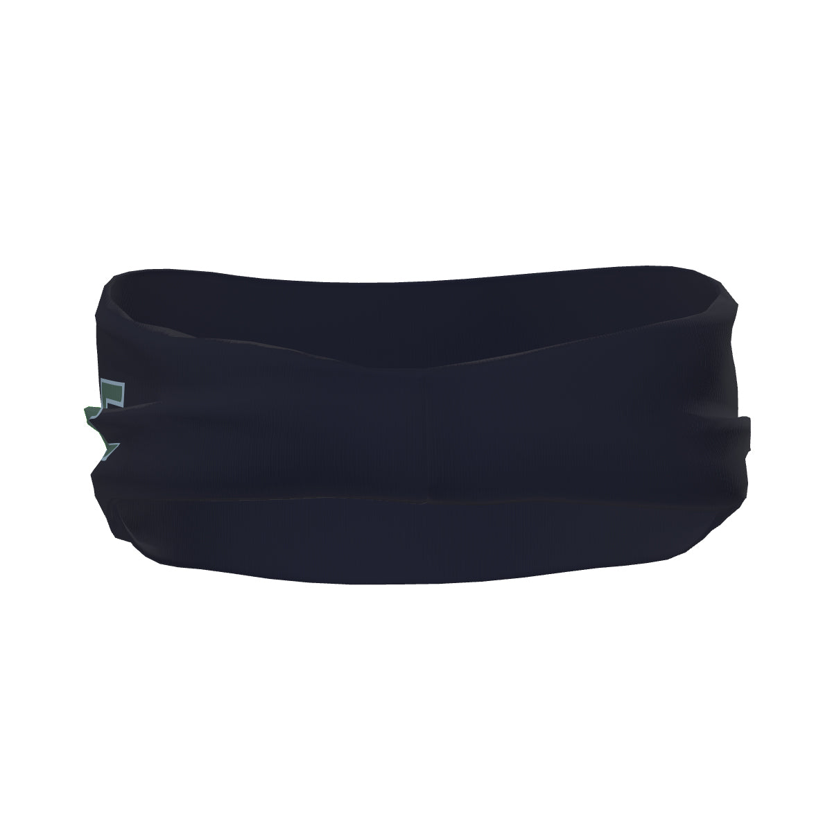 Maßgeschneidertes Stahlblau Blaugrün Sport Stirnband