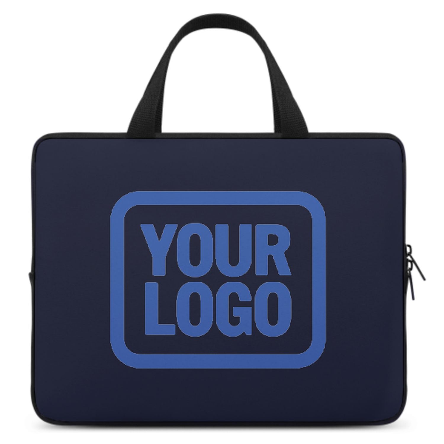 Maßgeschneidertes Stahlblau Sky Blue Laptop Tasche