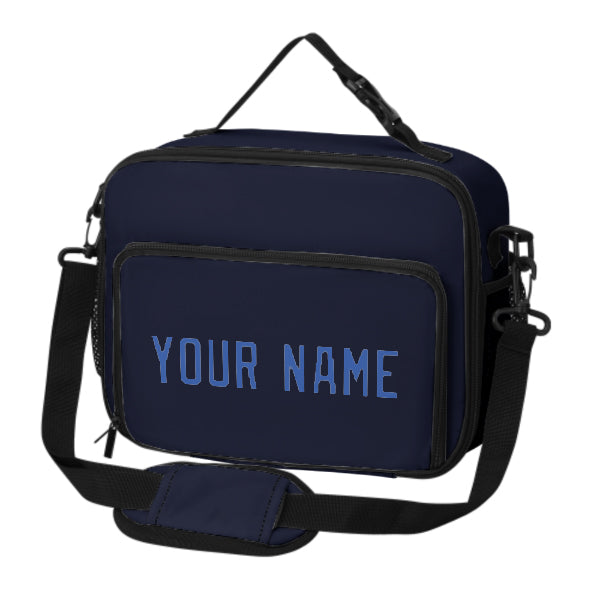 Maßgeschneidertes Stahlblau Sky Blue Lunch-Tasche