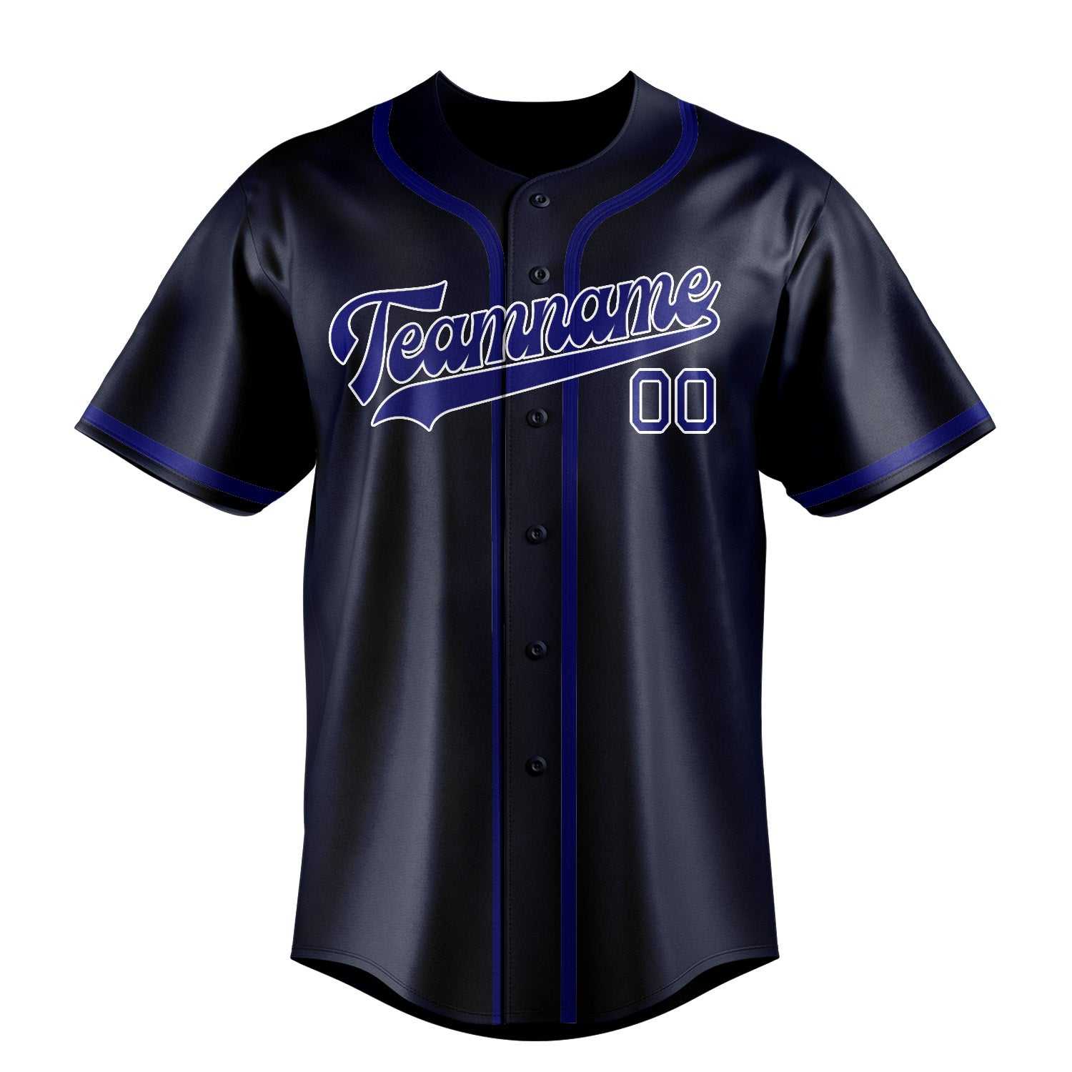 Benutzerdefiniertes Professionelles Stahlblau Himmelblau Baseballtrikot