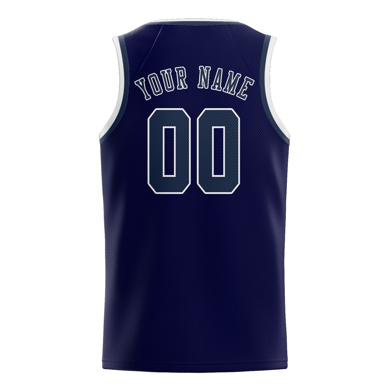 Benutzerdefiniertes Professionelles Stahlblau Marineblau Basketballtrikot