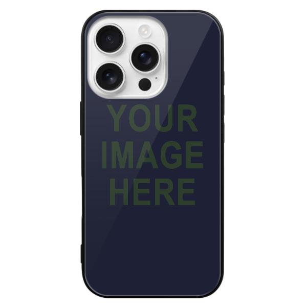 Custodia per telefono personalizzata in acciaio blu abete verde