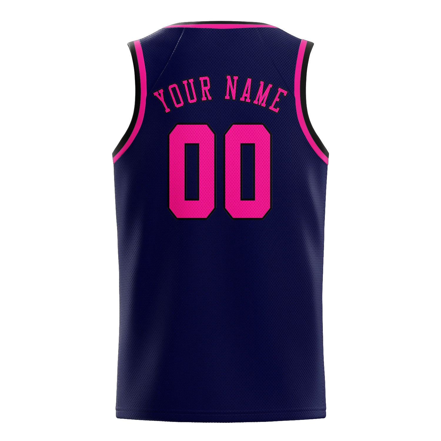 Benutzerdefiniertes Professionelles Stahlblau Rosarot Basketballtrikot