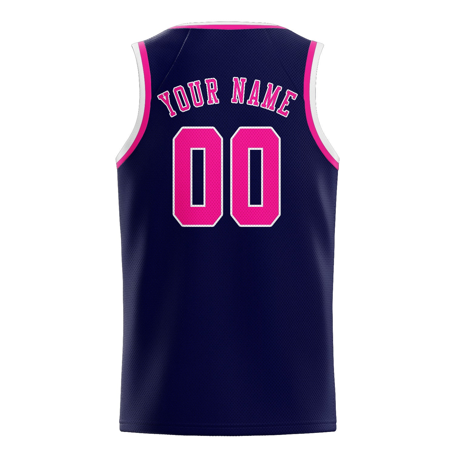 Benutzerdefiniertes Professionelles Stahlblau Rosarot Basketballtrikot