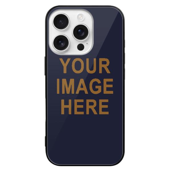 Custodia per telefono personalizzata color acciaio blu cachi