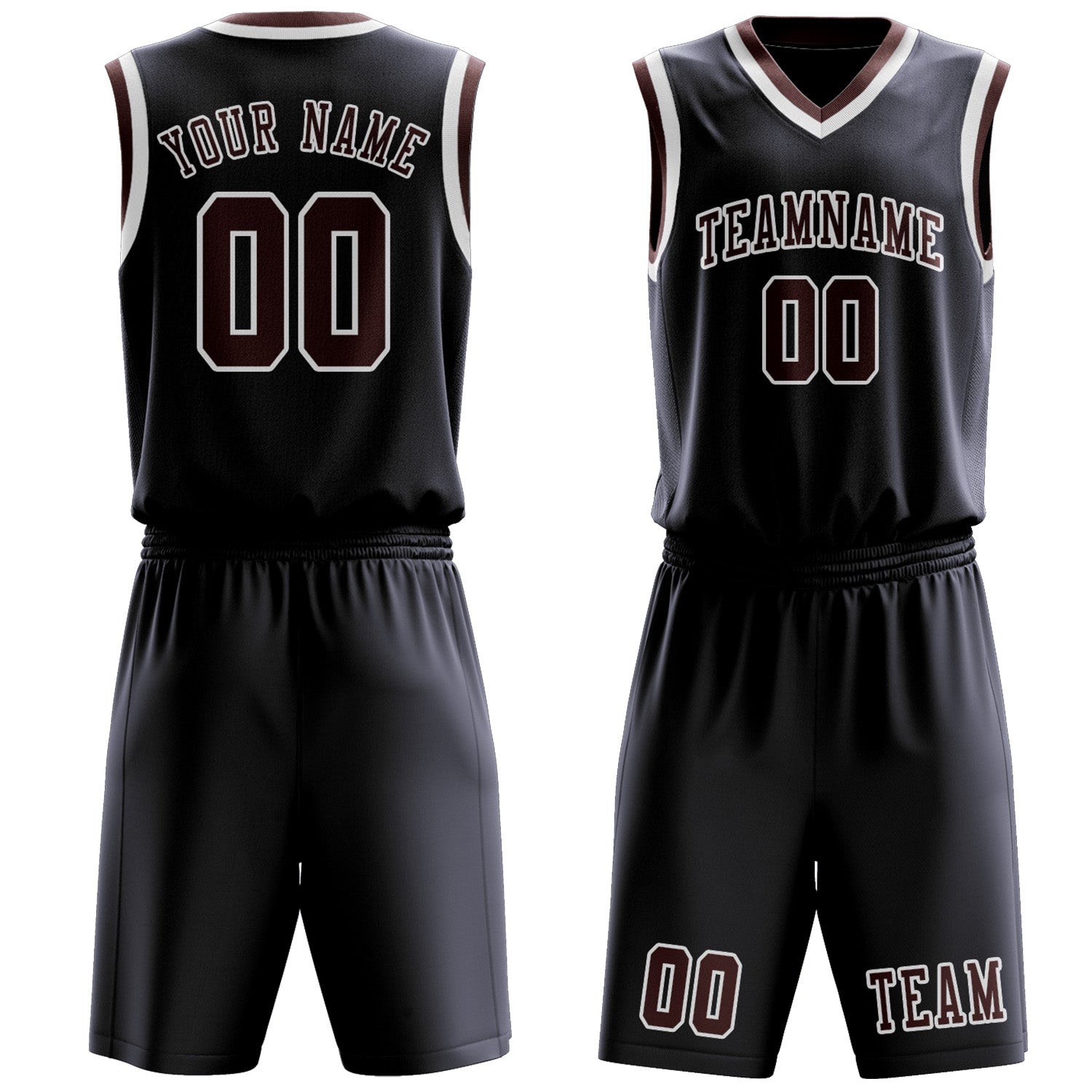Benutzerdefiniertes Professionelles Stahlblau Karmesinrot Basketballtrikot-Set