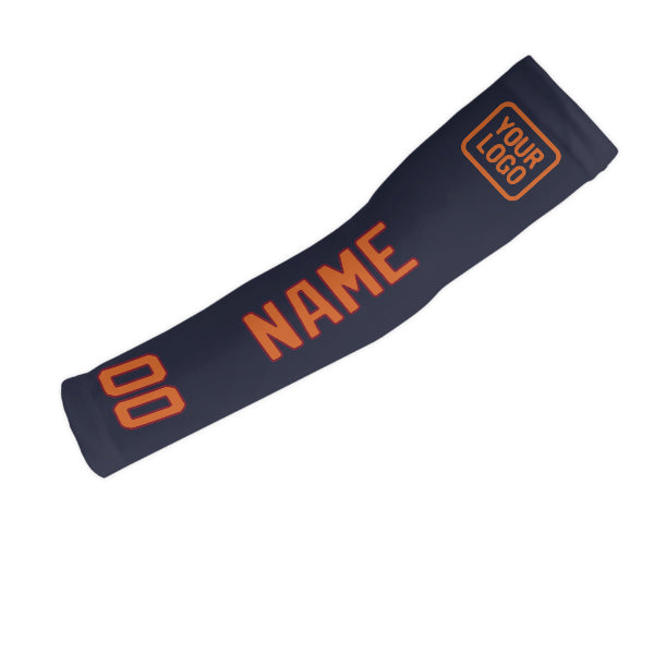Maßgeschneidertes Stahlblau Orange Armschutz