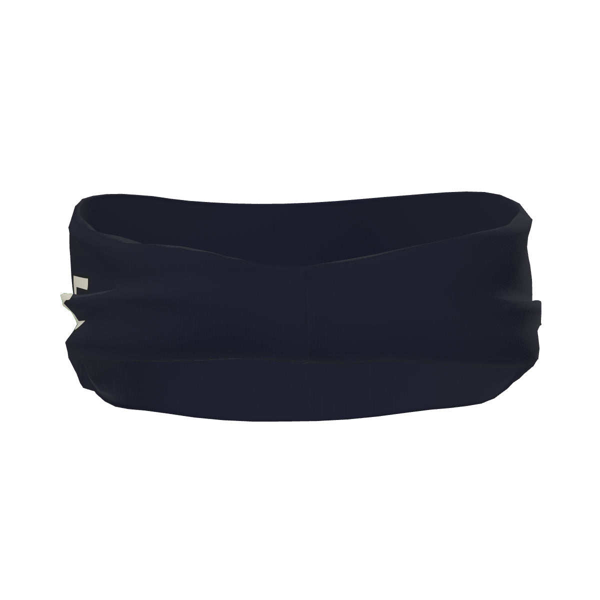 Maßgeschneidertes Stahlblau Beige Sport Stirnband