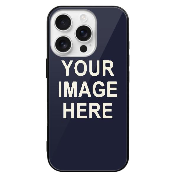 Custodia per telefono personalizzata in acciaio blu beige