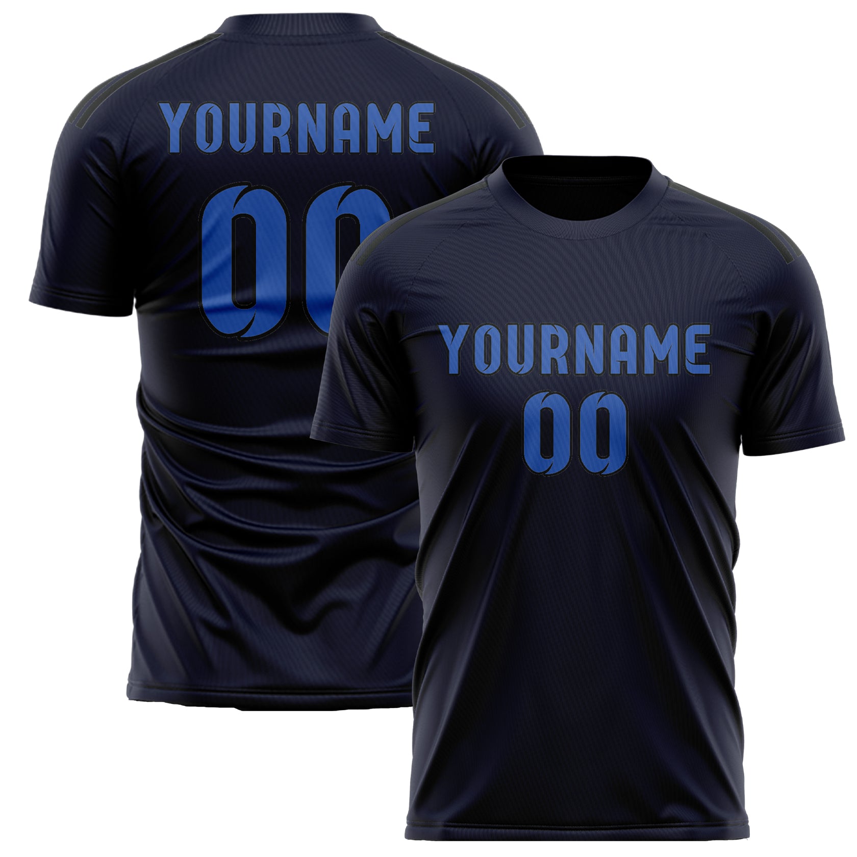 Benutzerdefiniertes Professionelles Stahlblau Himmelblau Fußballtrikot